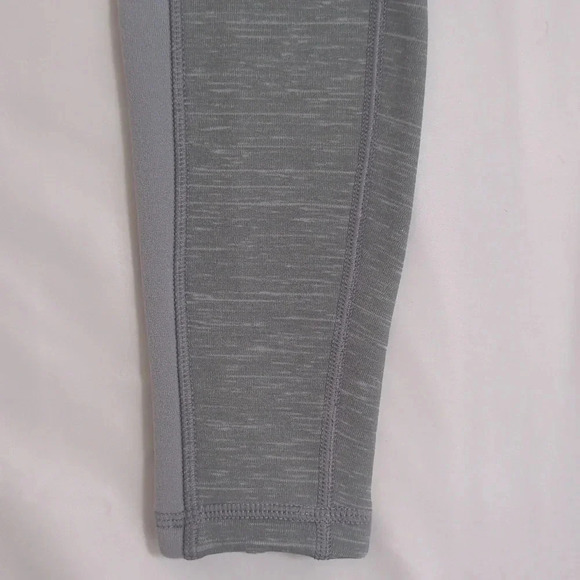 Athleta SpaceDye Polartec Power Stretch Peak Tight, Color Gray Size XS - Picture 5 of 14